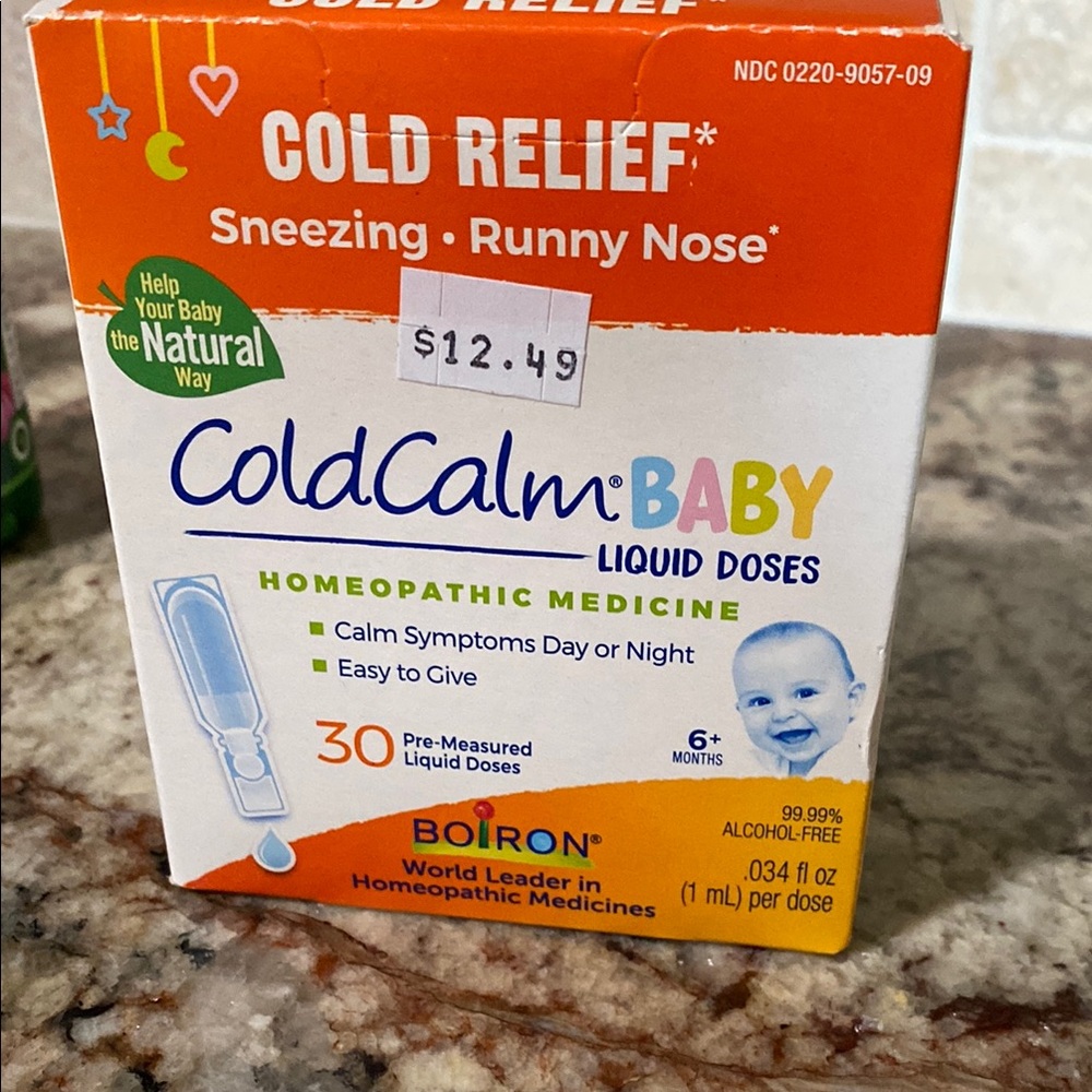 ColdCalm Baby Liquid Doses for Cold Relief